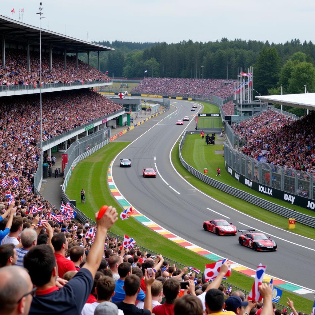 Spa Francorchamps Grandstand View