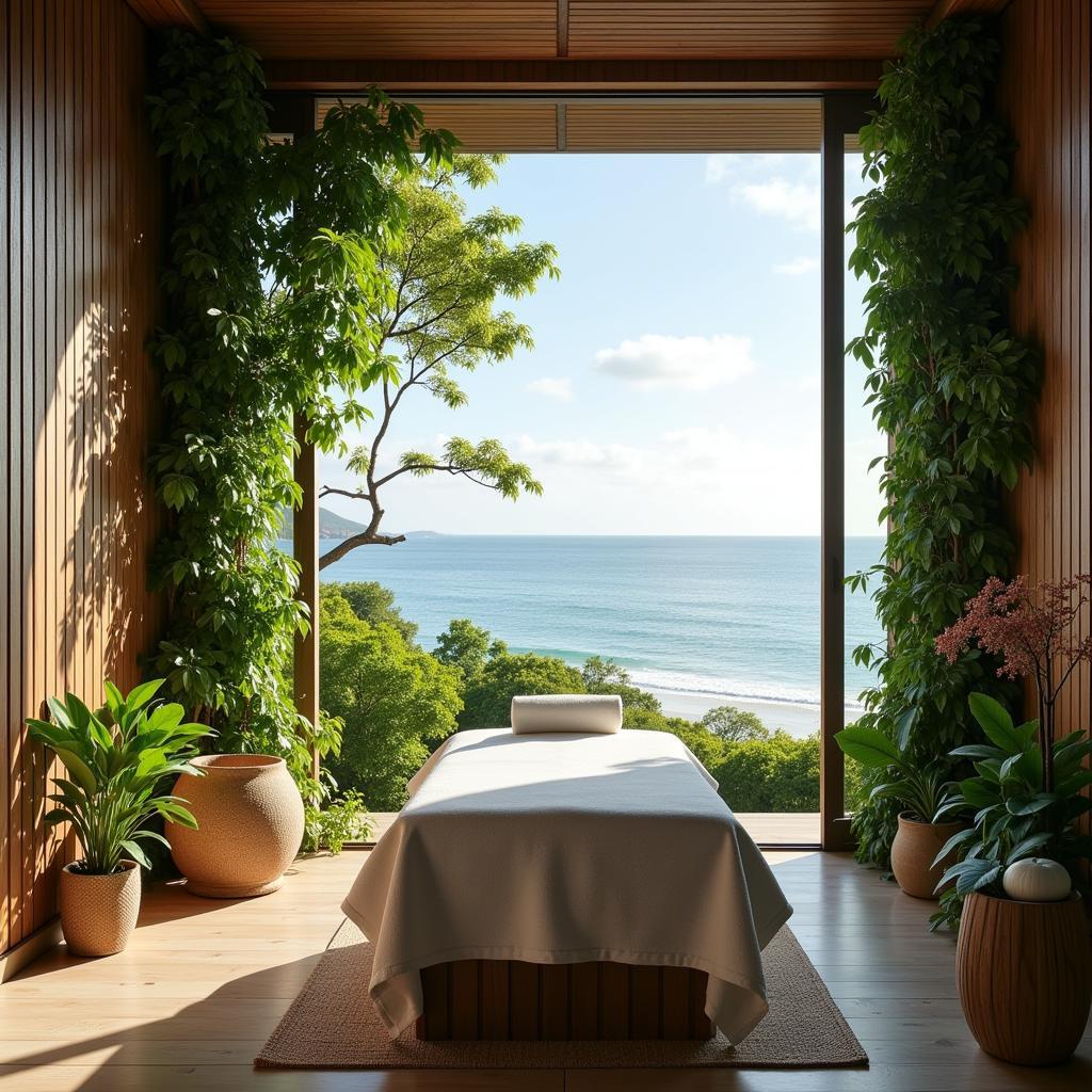 Spa Treatments amidst Nature at an Island Arc