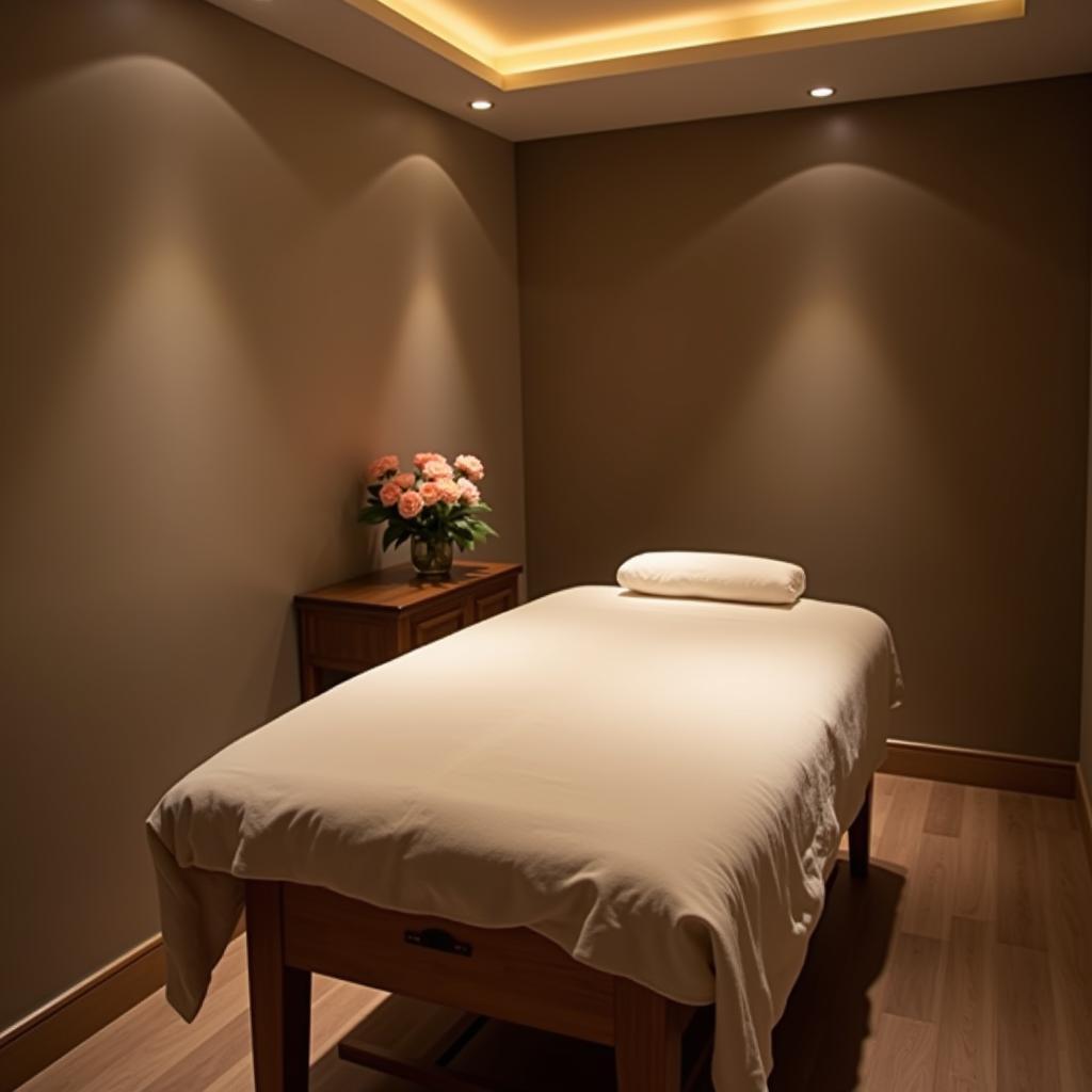 Tranquil Spa Treatment Room near Gaur City