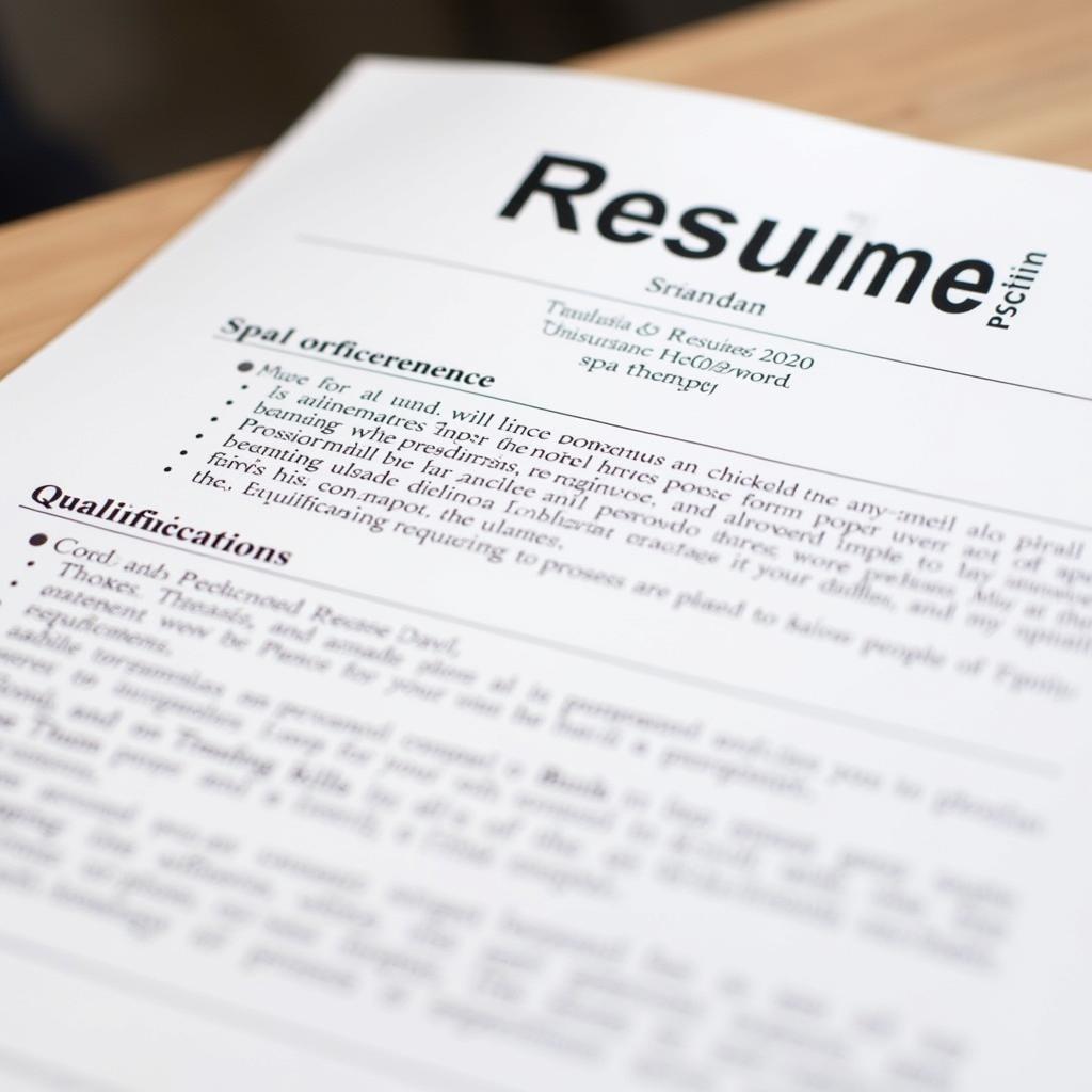 Crafting a Winning Resume for Spa Therapists in Delhi