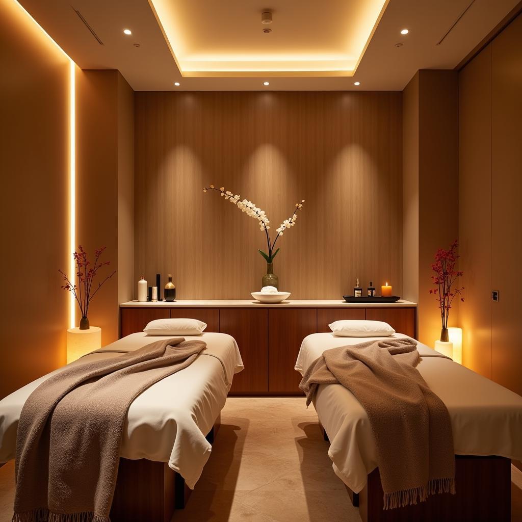 Tranquil Spa Treatment Room