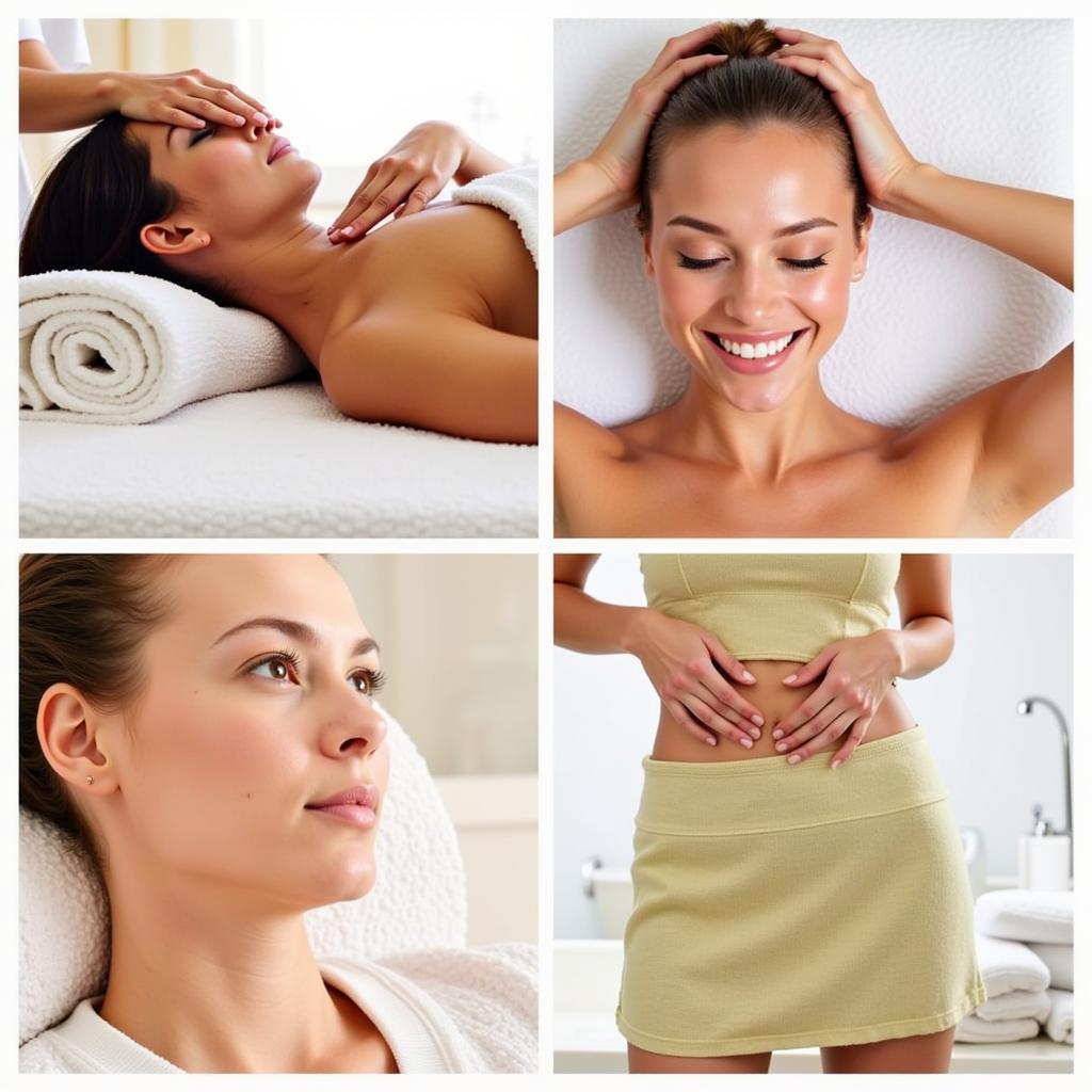 Spa Treatments: Massage, Facial, and Body Wrap