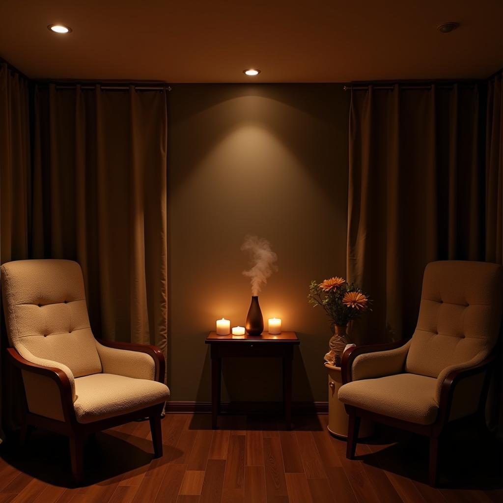 Relaxation Room in a Sparkle Spa