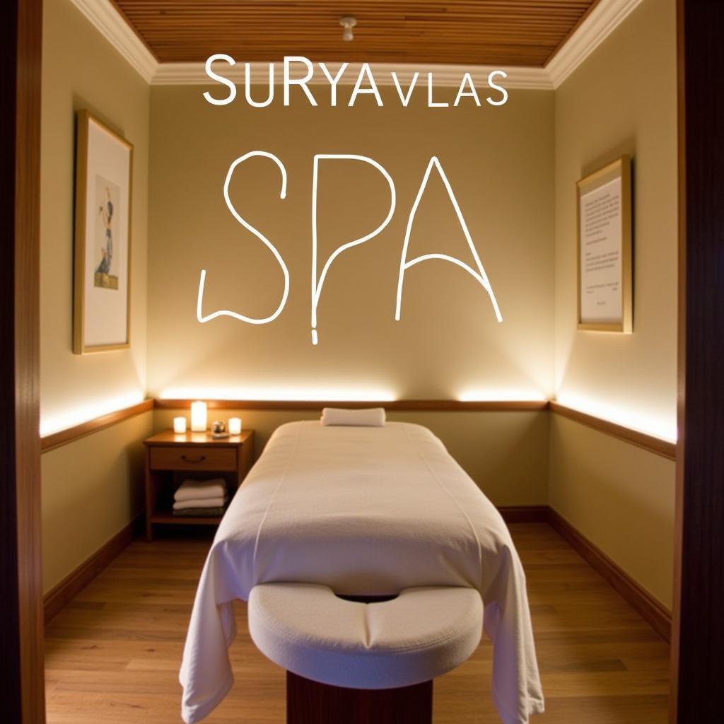 Suryavilas Spa Chandigarh Treatment Room