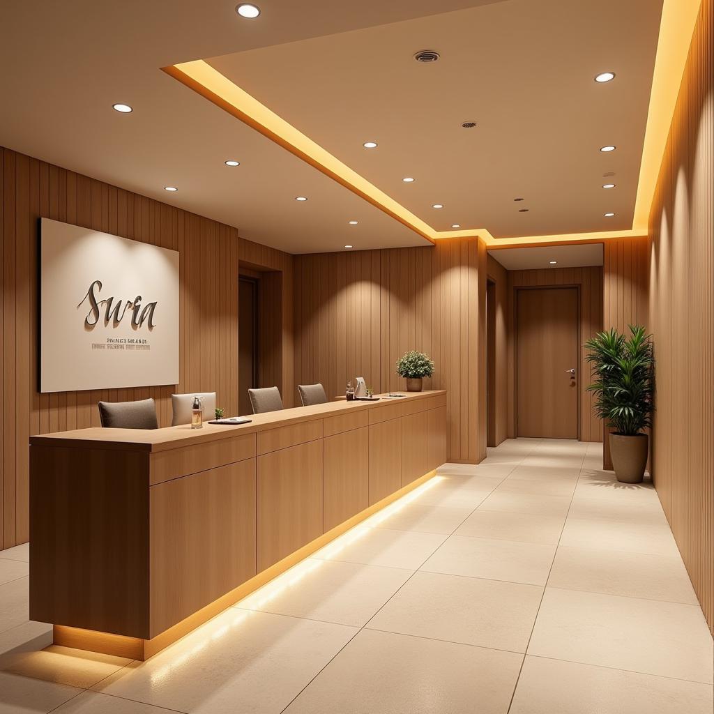 Swai Spa Baner Commercial Reception Area