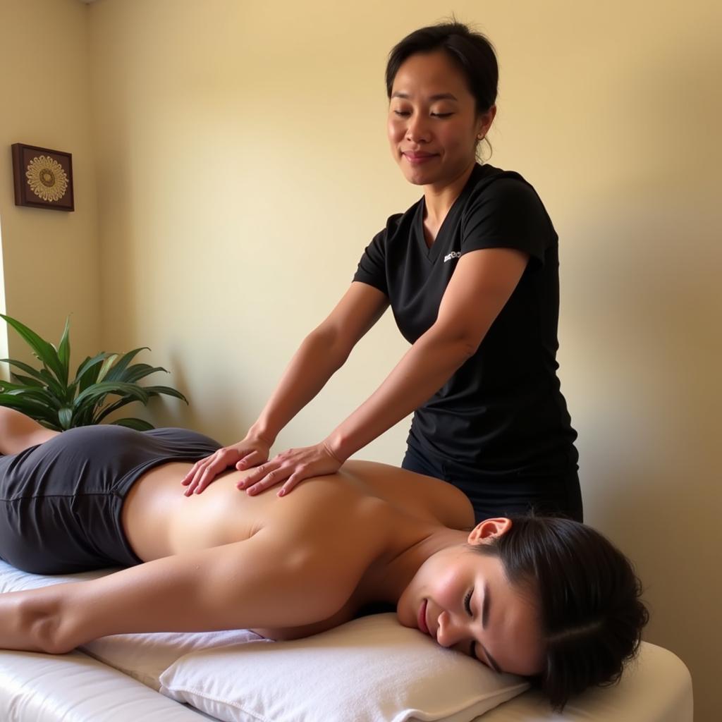 Traditional Thai Massage Stretching Techniques