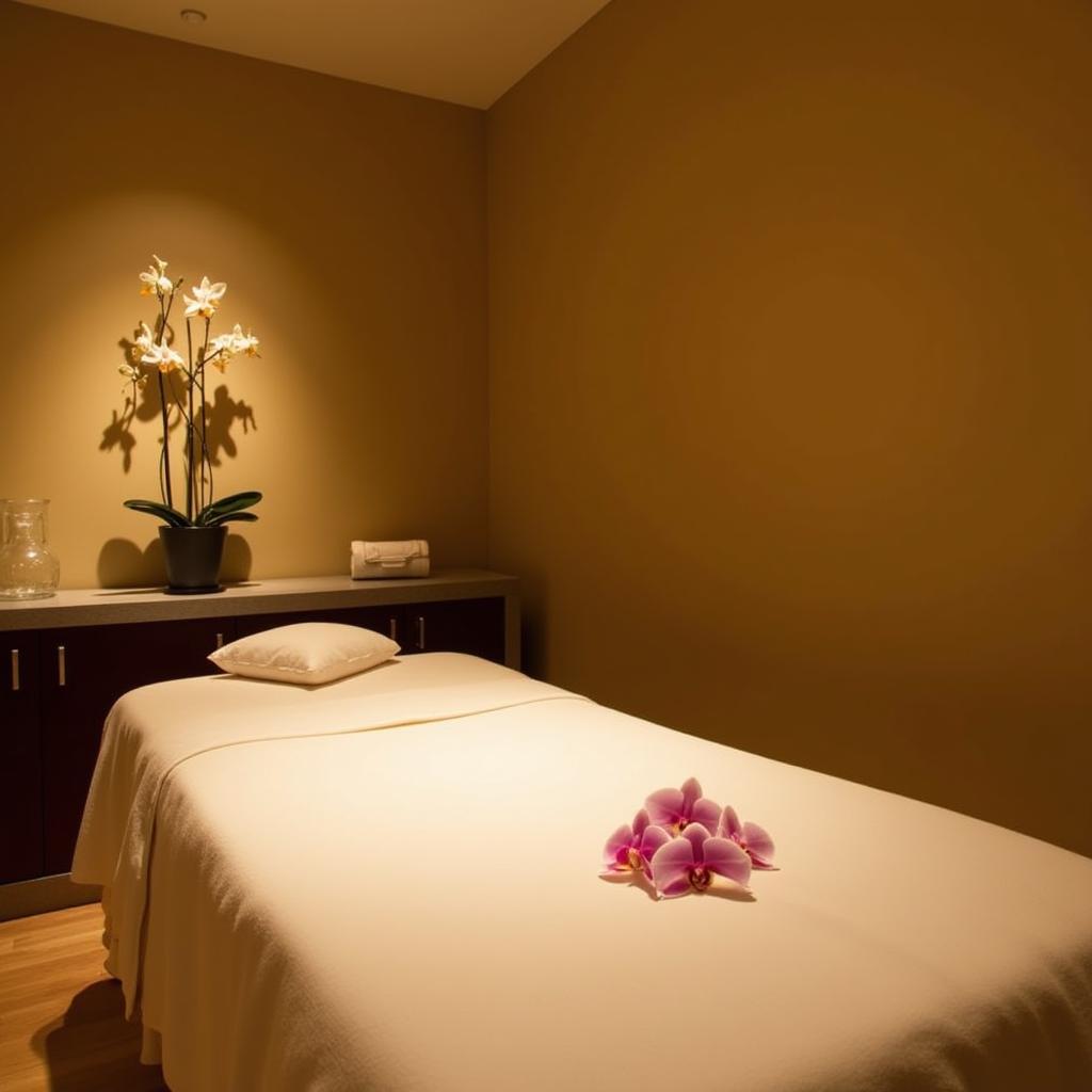 Tranquil Treatment Room at The Thai Spa