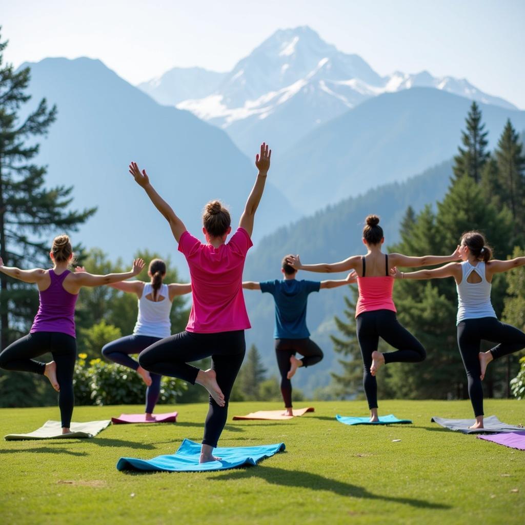 Udaan Himalayan Suites & Spa Yoga Session