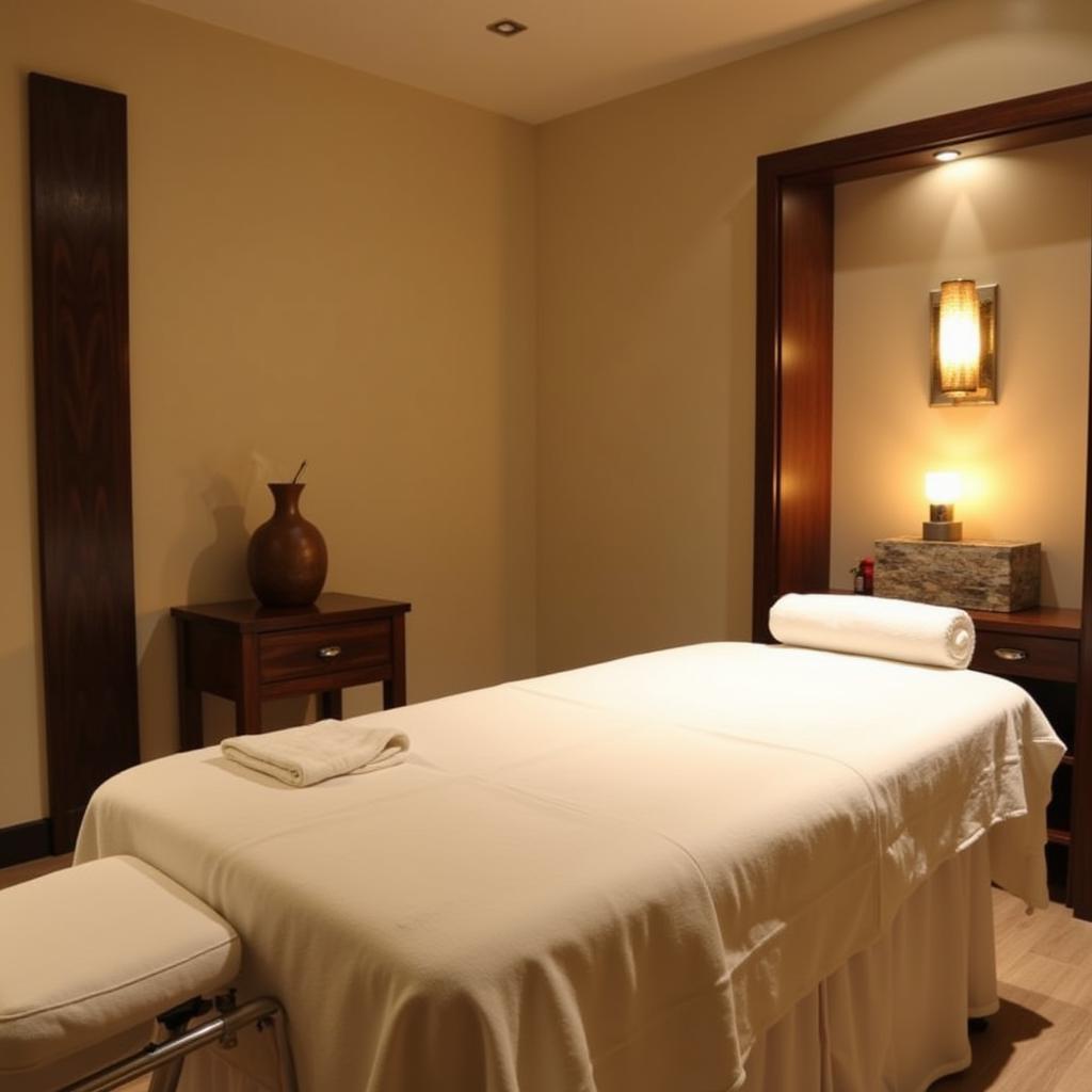 Tranquil Treatment Room at Vedanta Spa Surat