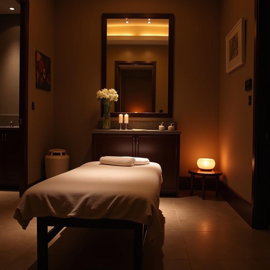 Massage Room in a 24 Hour Spa Delhi