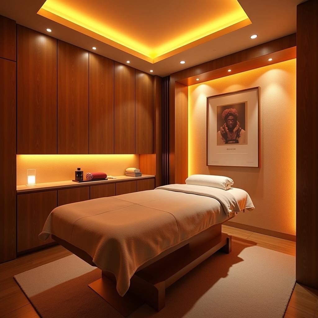 A 7 Sense Spa Treatment Room