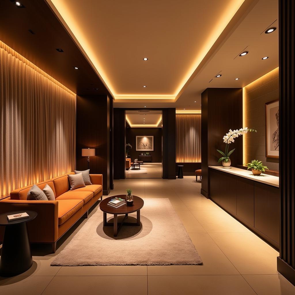 7th Sense Spa Vashi Reception Area