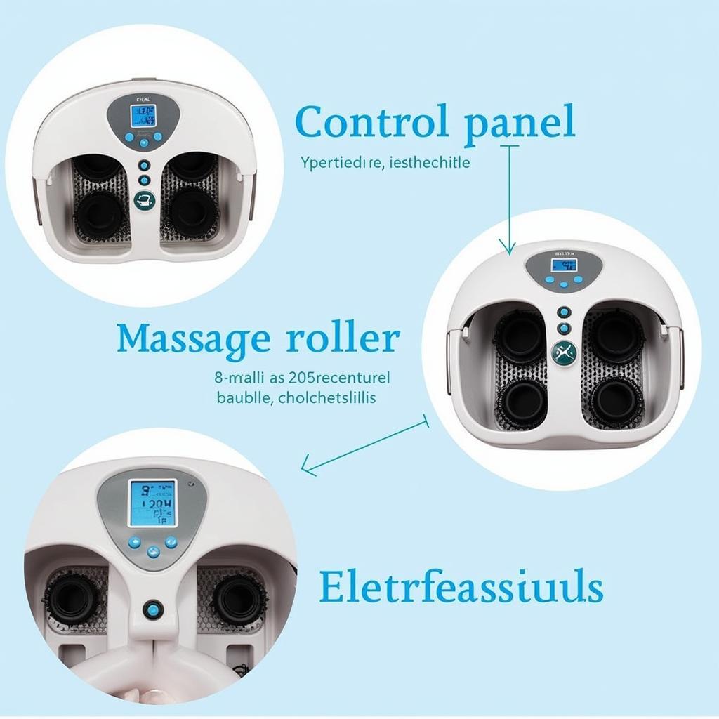 Acevivi Foot Spa Massager B0479 Features