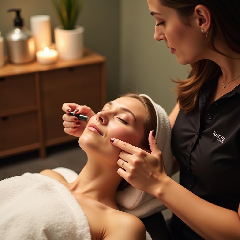 Allyu Spa Chicago Facial Treatment