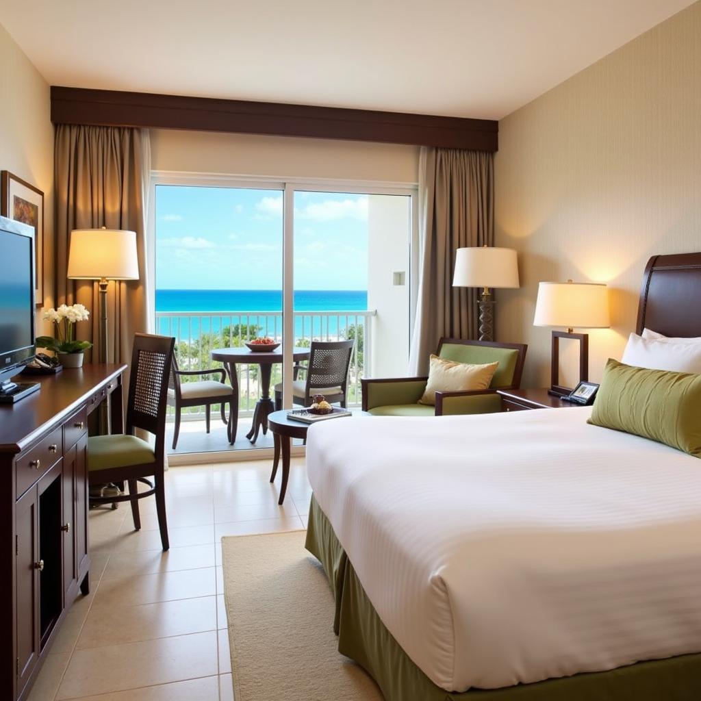 Luxurious suite at Almond Beach Resort & Spa