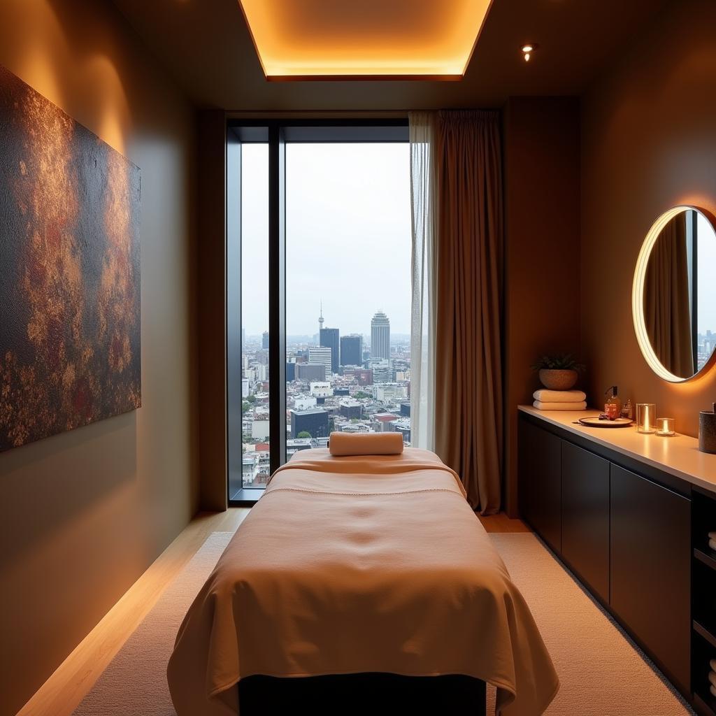 Aman Tokyo Spa Treatment Room