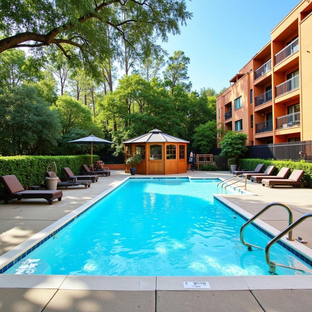 Amber Dale Luxury Hotel and Spa Pool Area