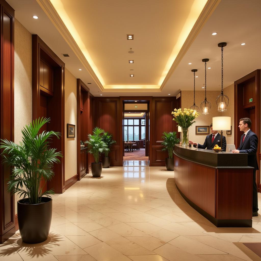 Amber Dale Luxury Hotel Spa Reception