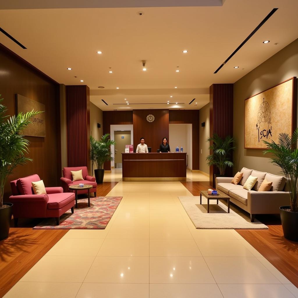 Ananta Thai Spa Chennai Reception Area