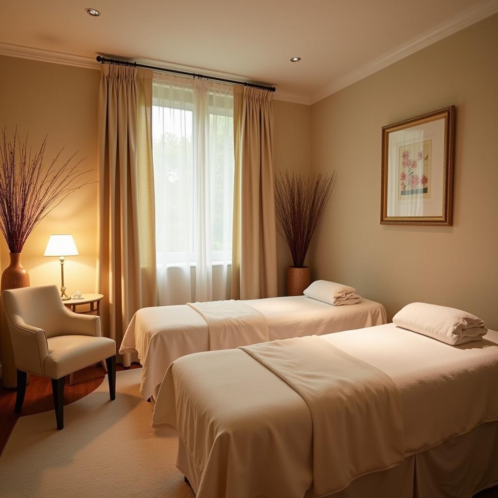 Apple Spa and Salon Massage Therapy Room