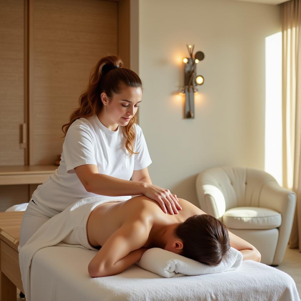 Massage Therapy at Aquis Vasia Beach & Spa