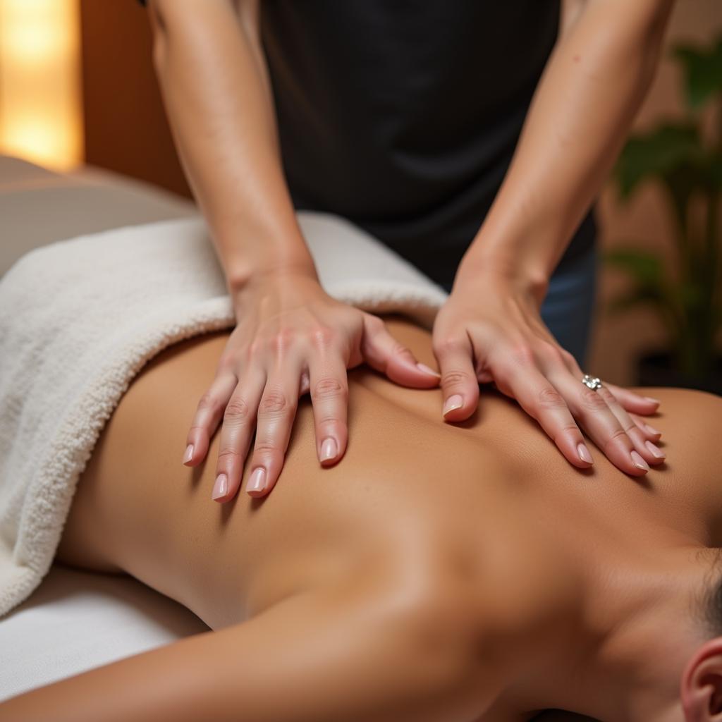 Soothing Massage Therapy at Arianna Spa