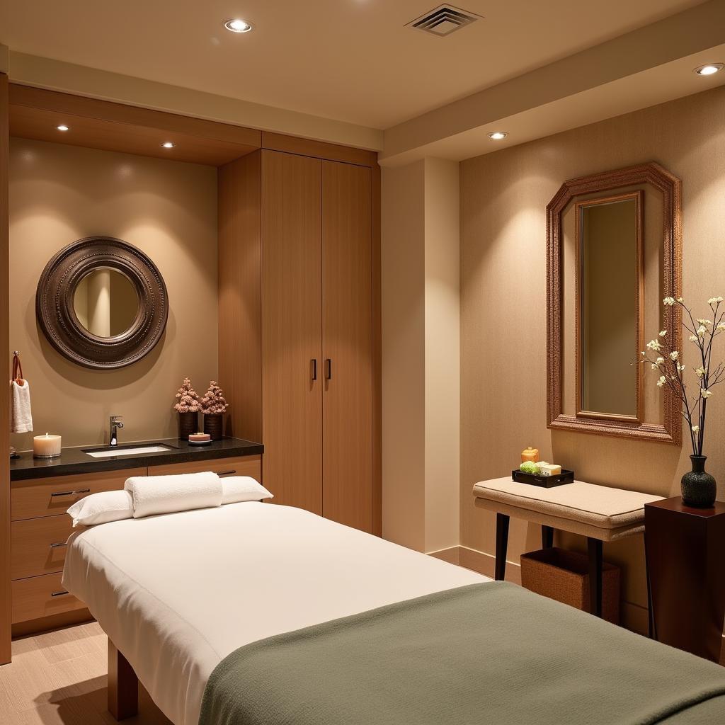 Luxurious Treatment Room at an Arizona Spa Resort