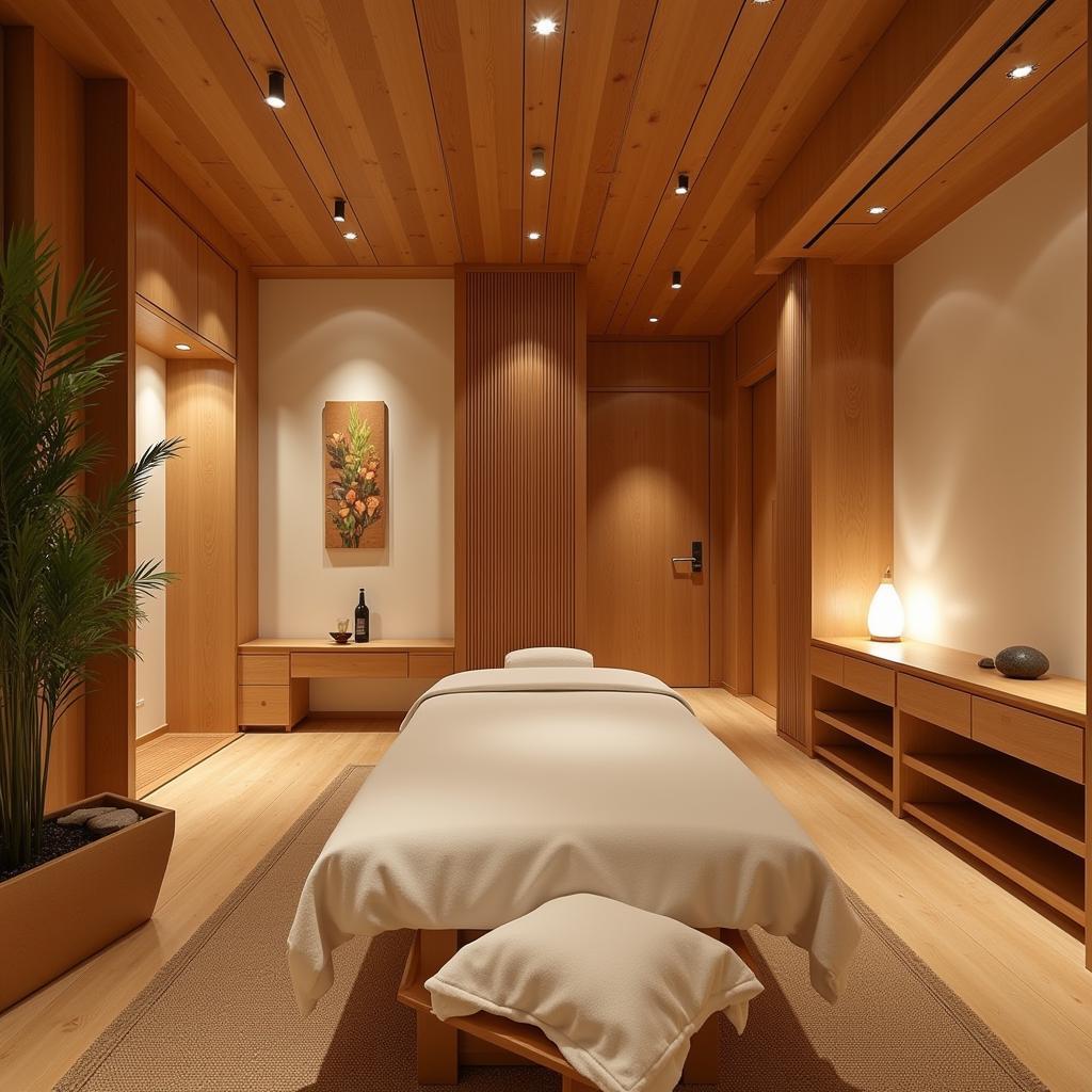 Tranquil Aullu Spa Treatment Room