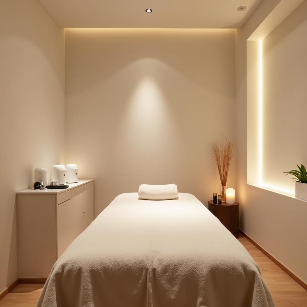 Serene Treatment Room at Aum Wellness Spa