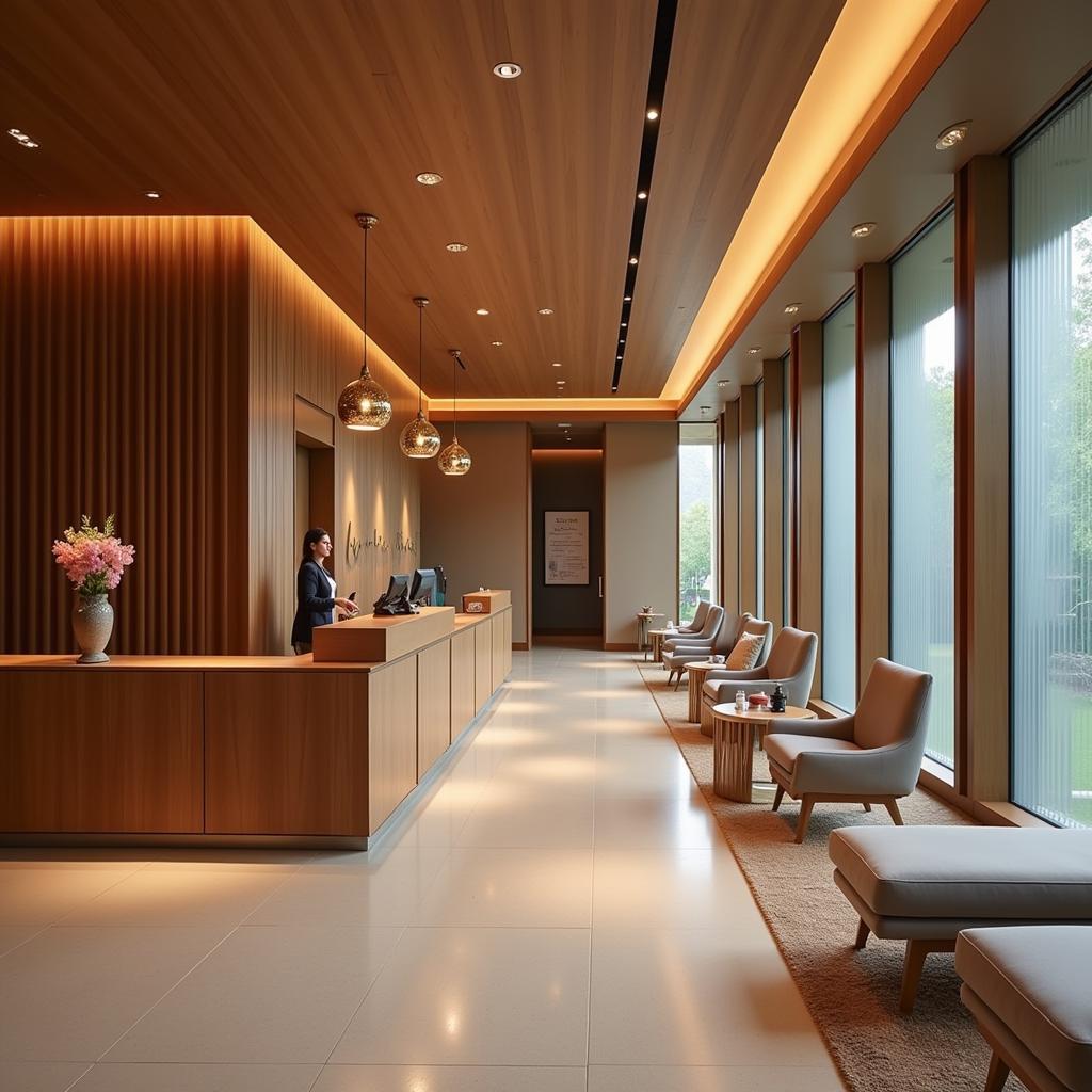 Aurum Spa Reception Area