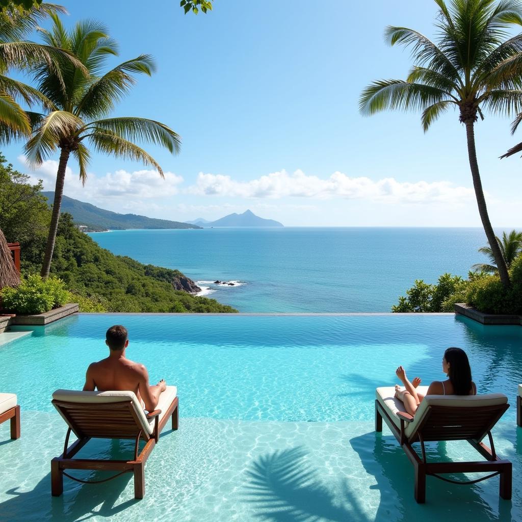 Infinity Pool at Avani Seychelles Barbarons Resort & Spa