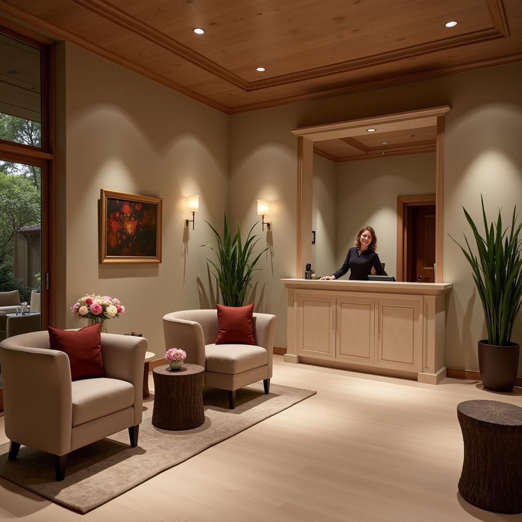 Avantika Spa Reception Area