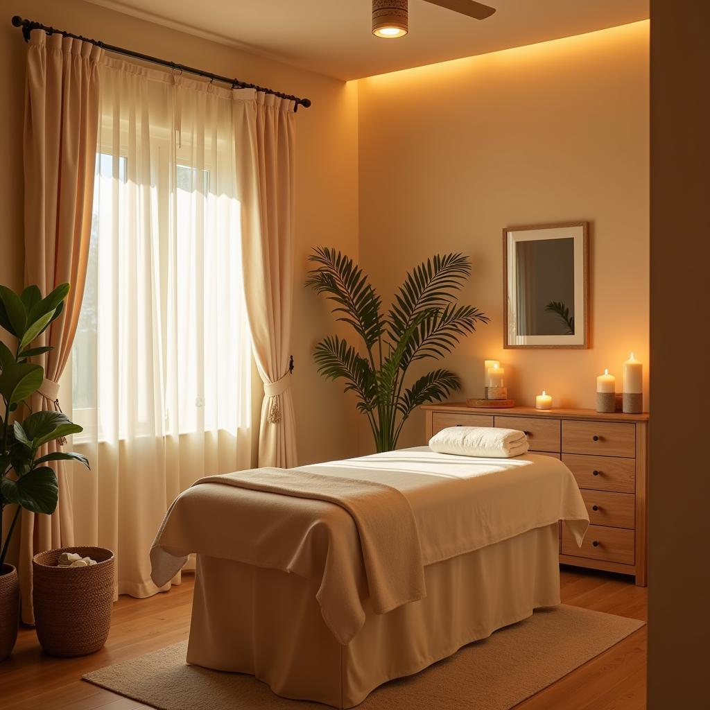 Serene Treatment Room at Avantika Wellness Spa