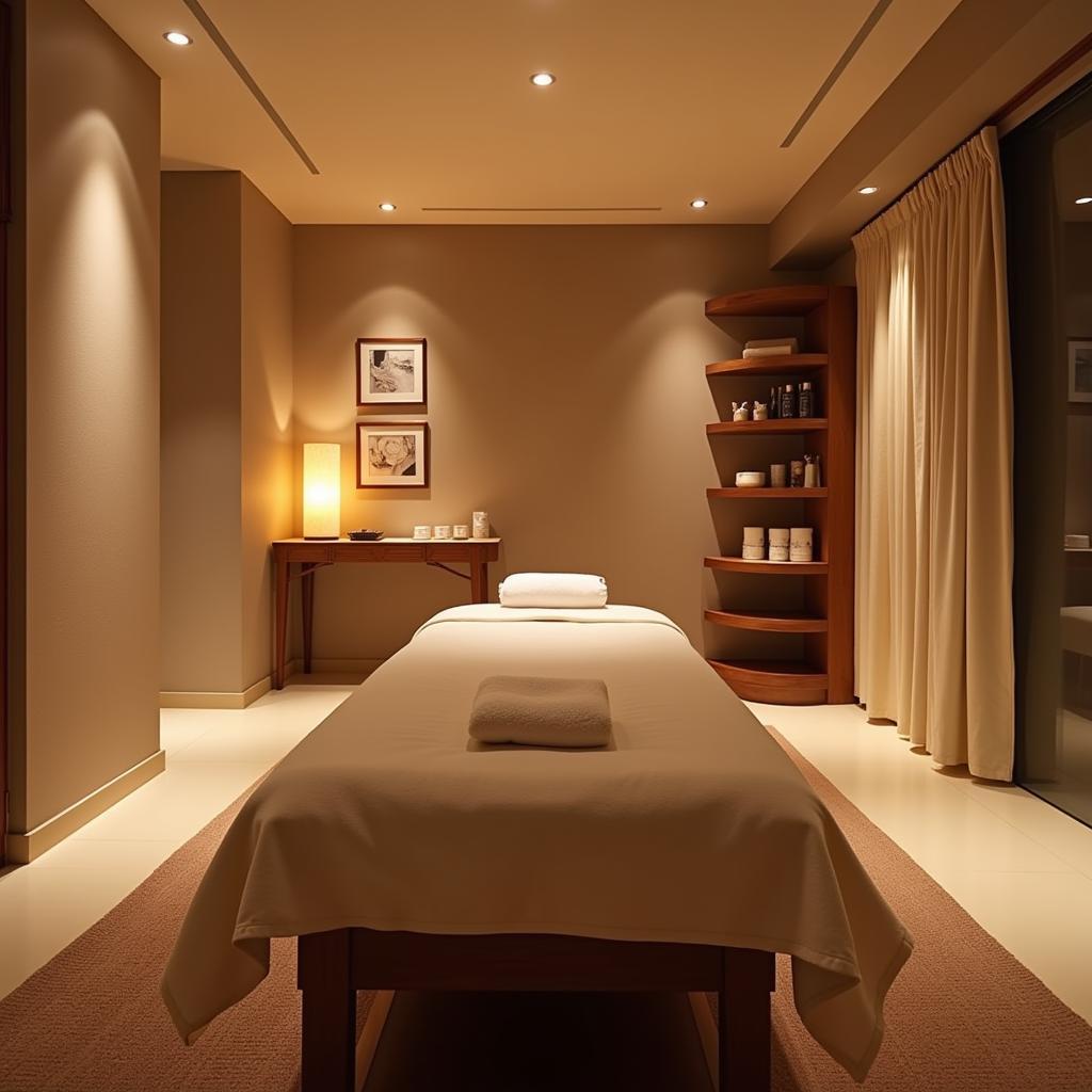 Serene Treatment Room at Avantra Spa Vashi