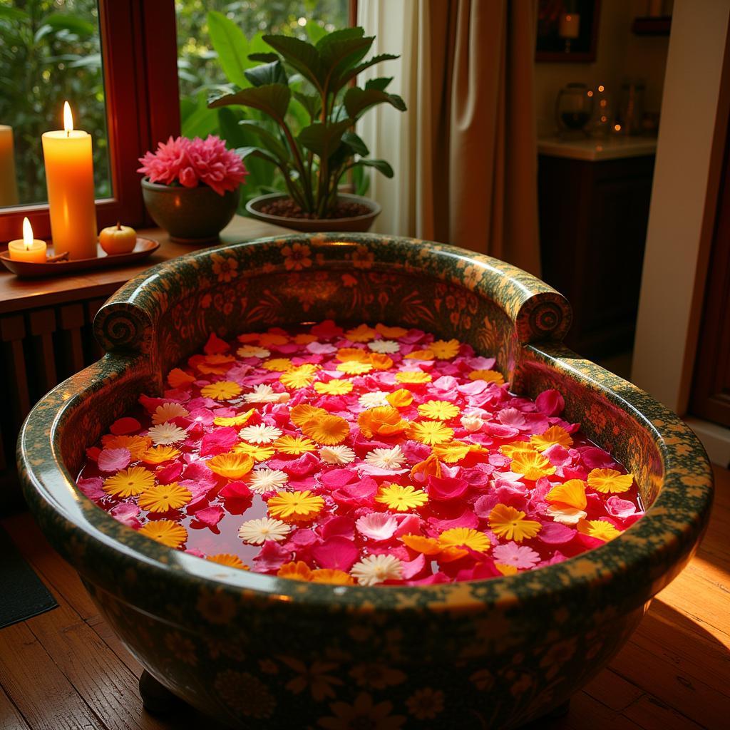 Balinese Spa Flower Bath Ritual