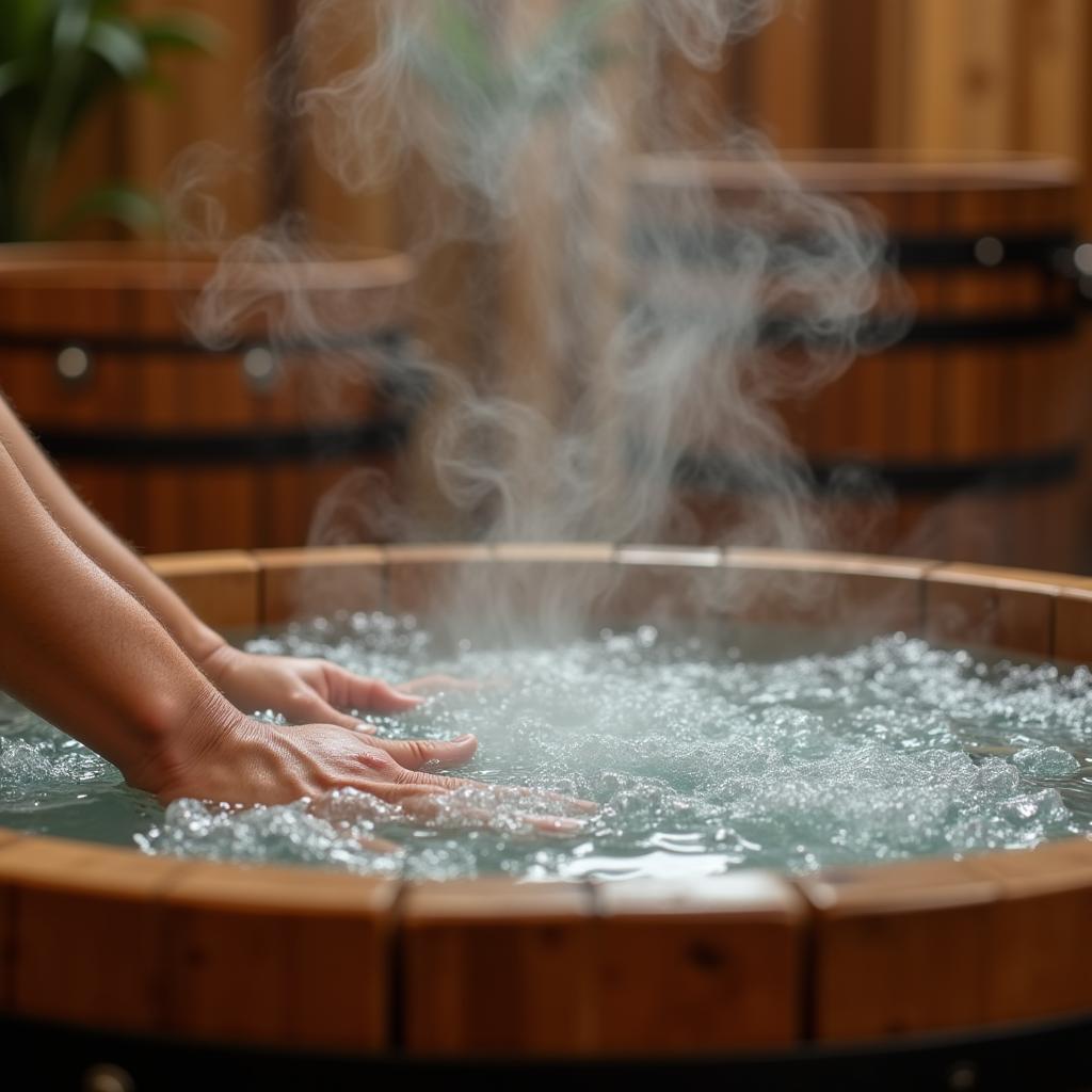 Barrel Spa Hydrotherapy Benefits