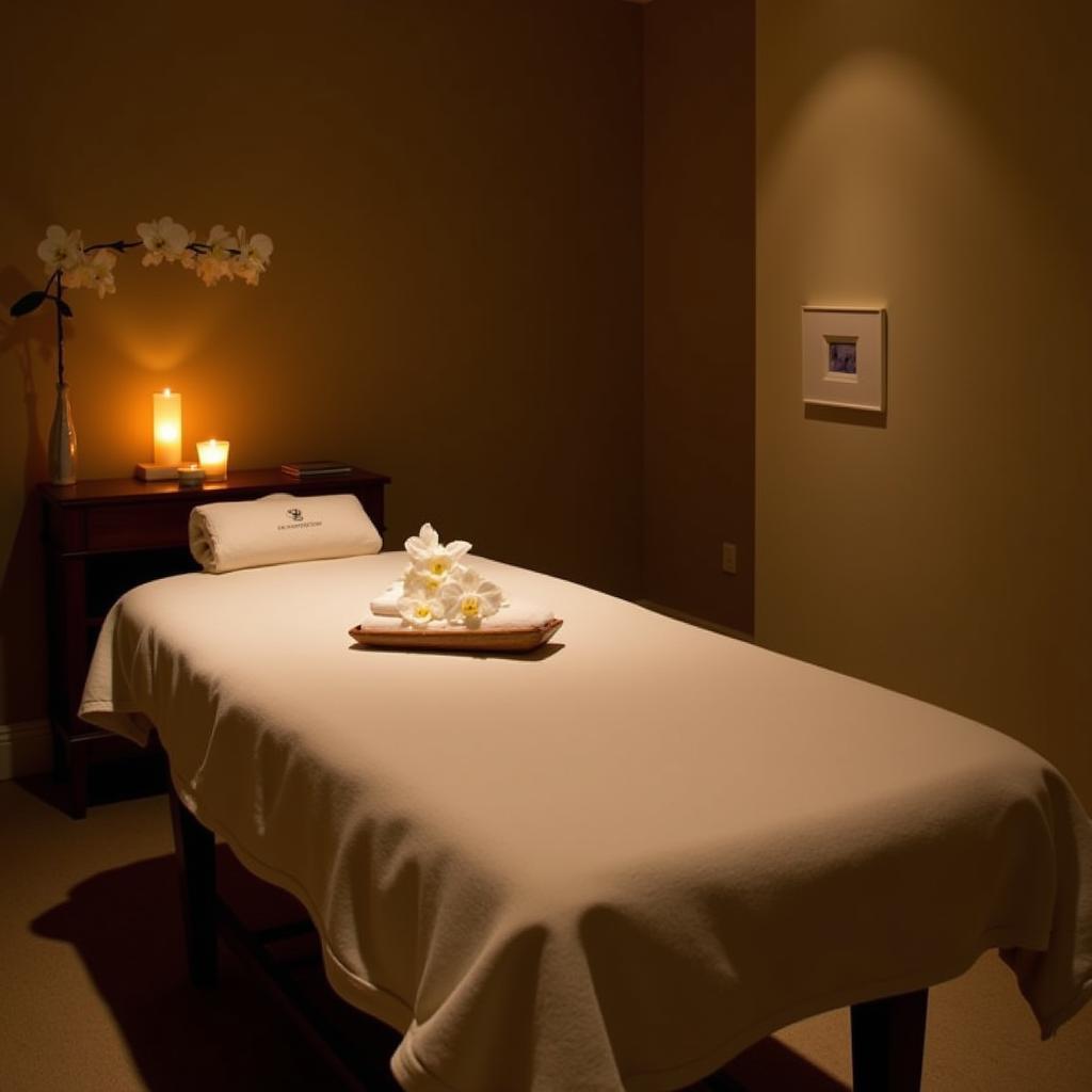 Luxurious Treatment Room at Caresse Spa Bodrum