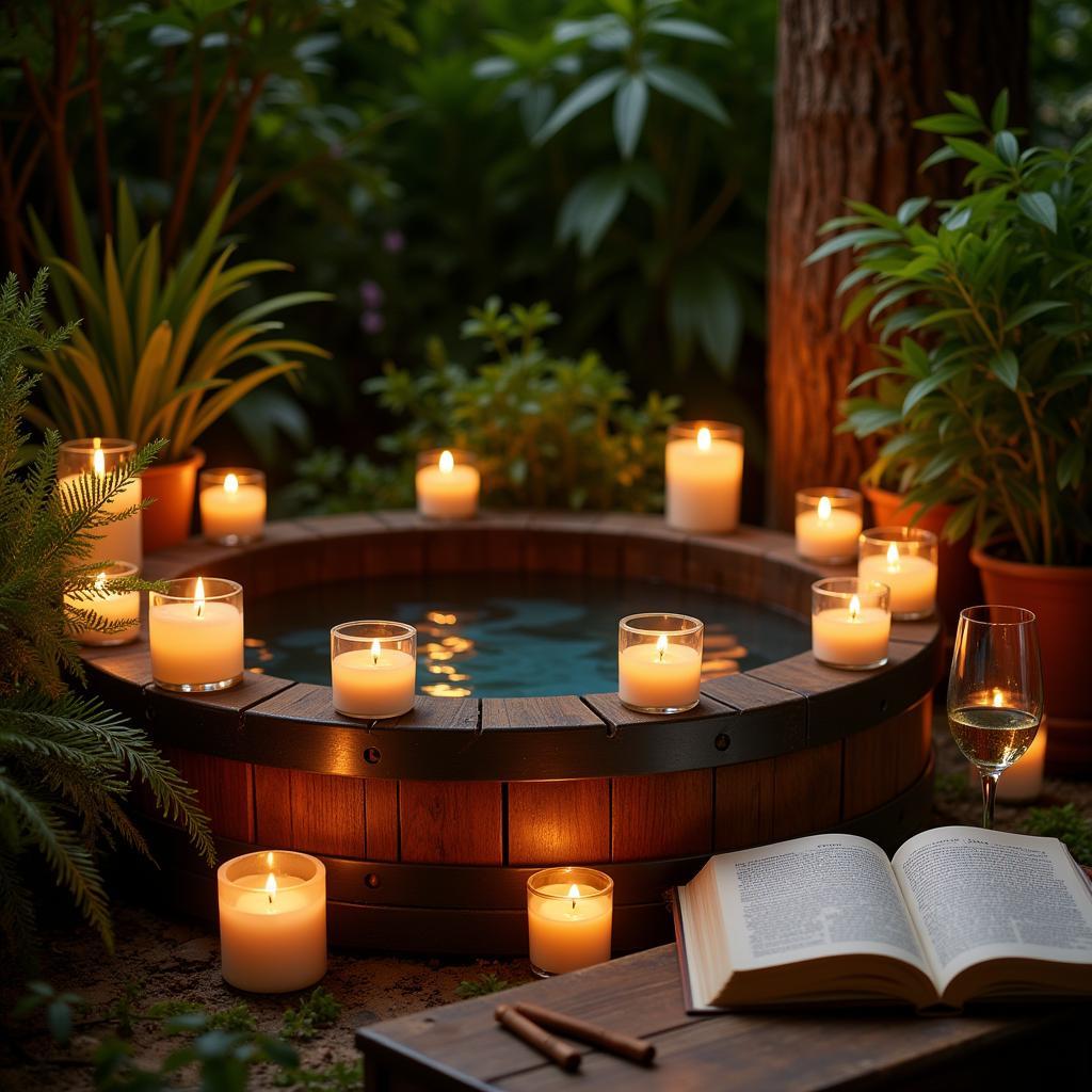 Creating a Relaxing Barrel Spa Atmosphere