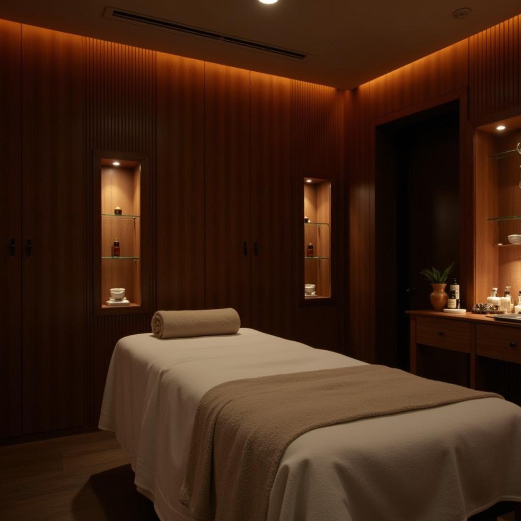 Tranquil Treatment Room at Dhara Spa Surat