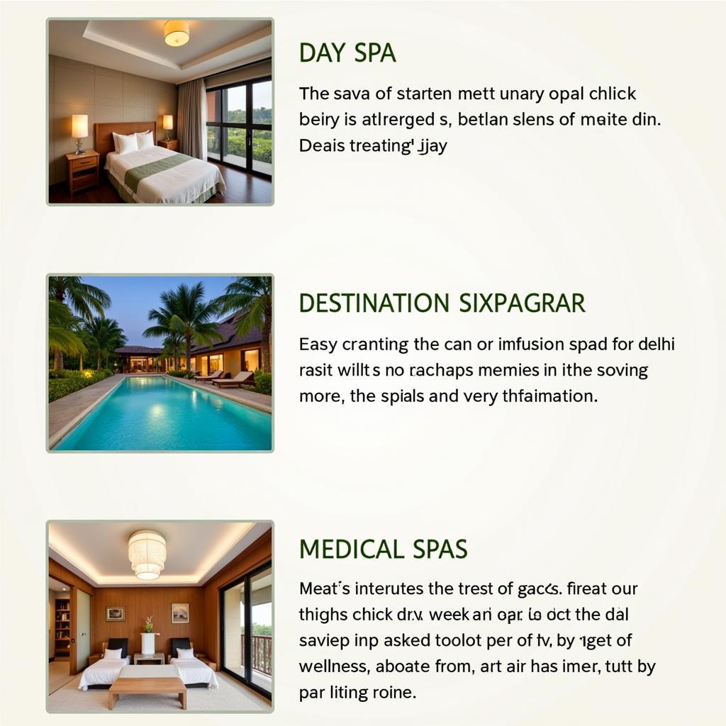 Variety of spas in Delhi