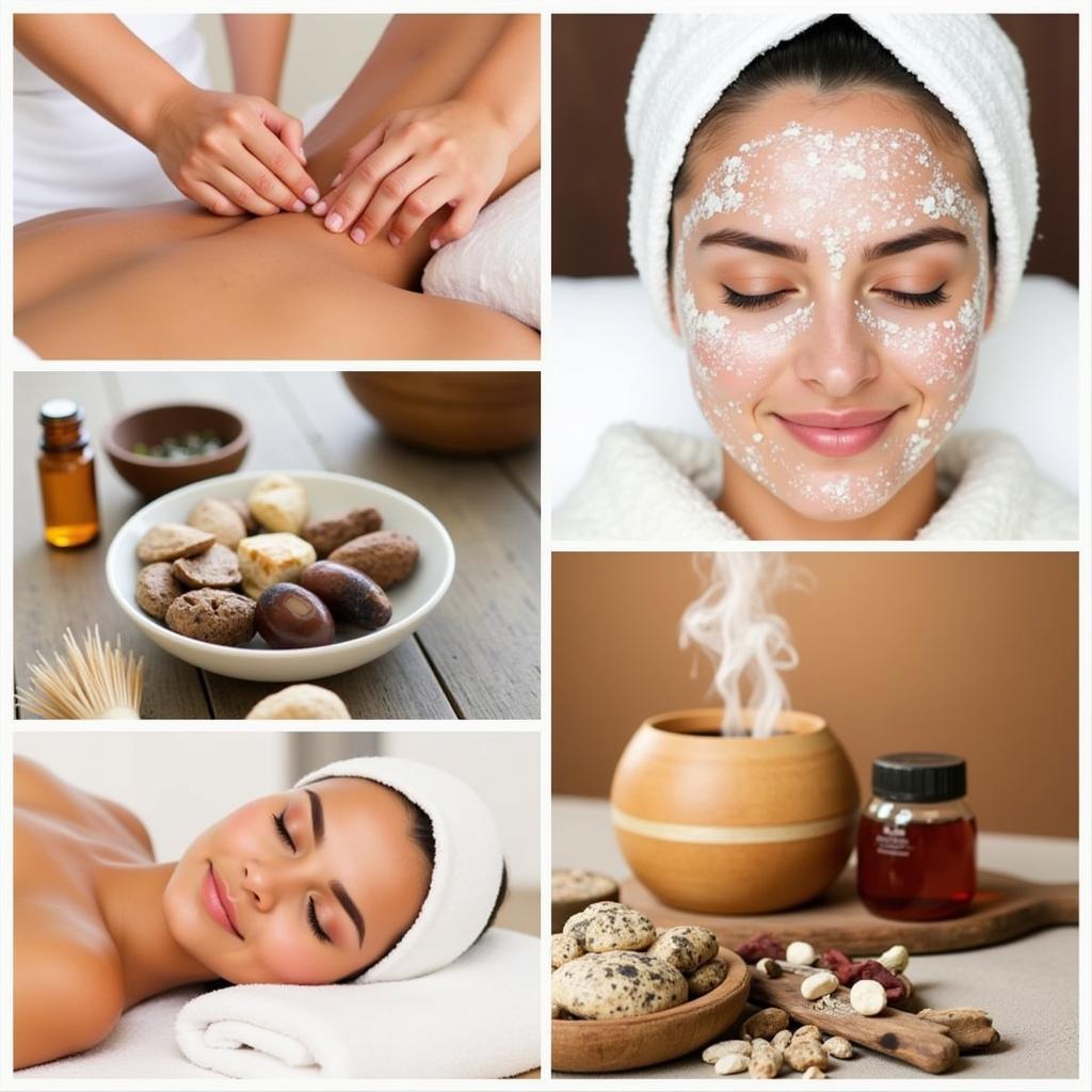 Variety of Ethereal Spa Treatments