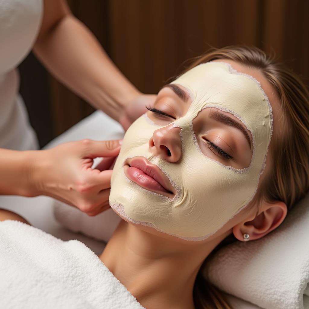 Facial Treatment at Ozean Spa