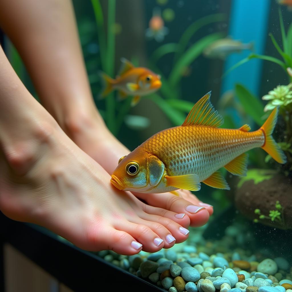 Potential Side Effects of a Fish Foot Spa