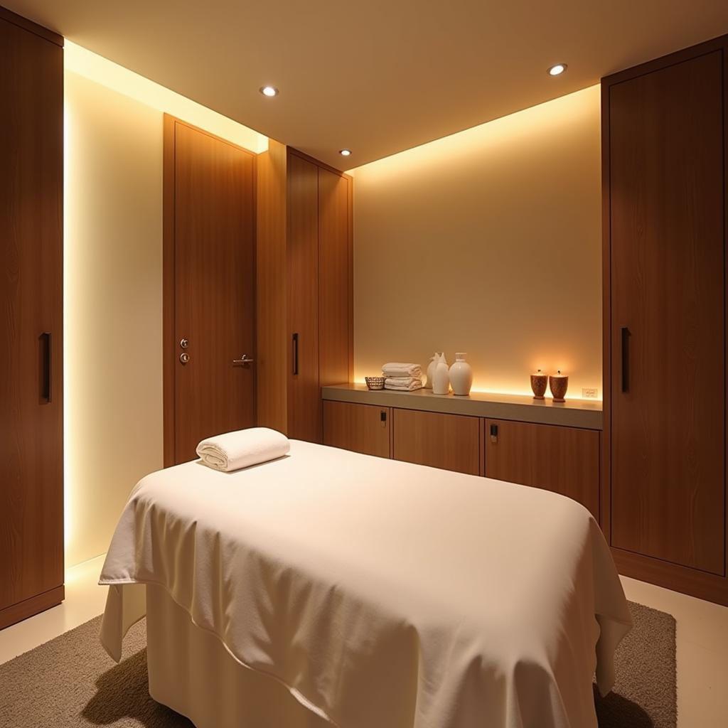 Luxurious Treatment Room in a Gangnam Spa