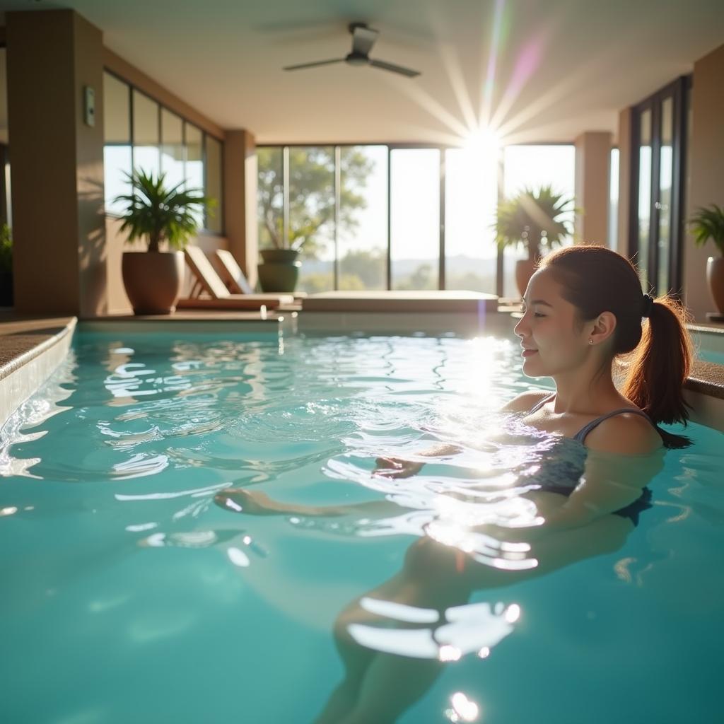 Hydrotherapy Treatment at Golden Amoon Resort