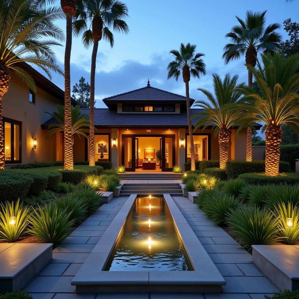 Golden Palms Spa Entrance