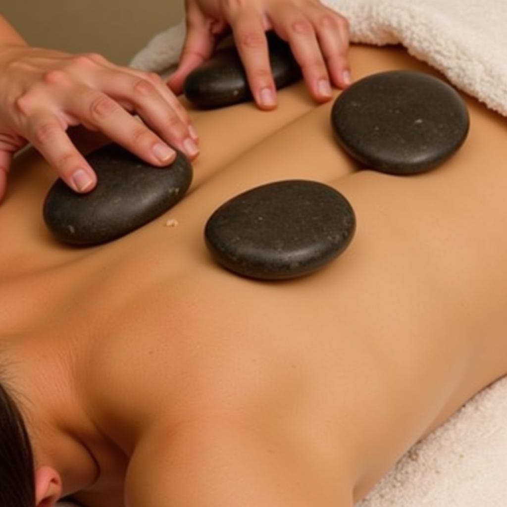 Relaxing Hot Stone Massage at Green Orchid Spa Frazer Town