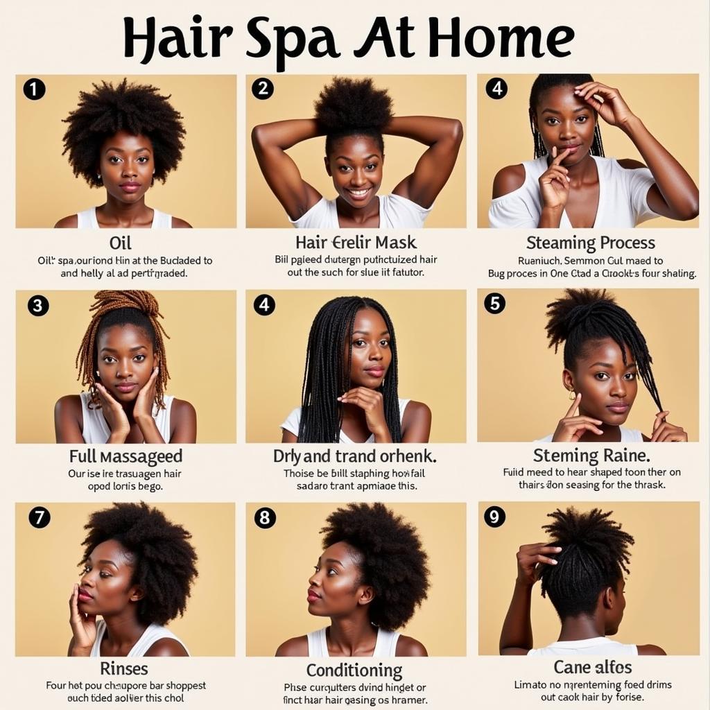 Steps for a Hair Spa at Home