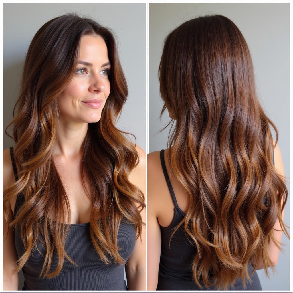 Healthy, Shiny Hair After a Protein Spa Treatment