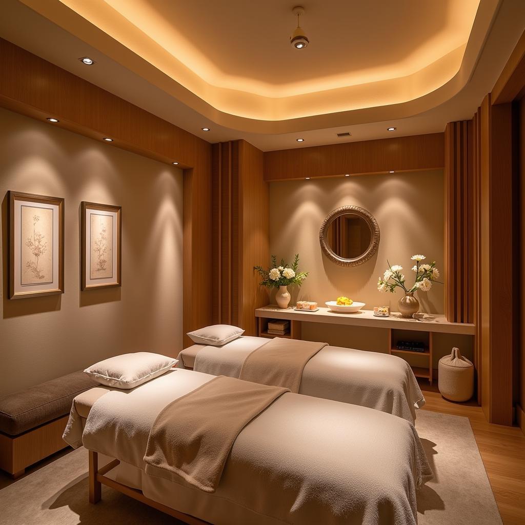 Luxurious Treatment Room at Imperial Spa Vegas